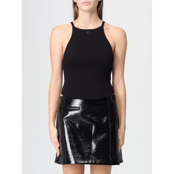 Courreges Top Woman Black
